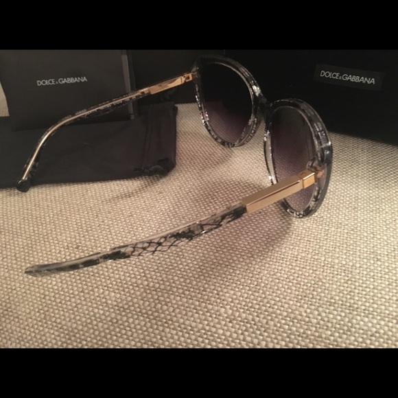 ?SUPER SALE ?Dolce and Gabbana lace sunglasses main image 8